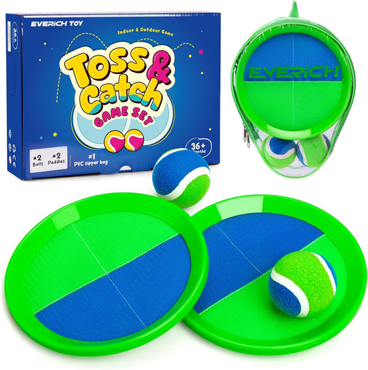 Enhanced Toss and Catch Ball Game Set for Children, Ideal for Indoor and Outdoor Play, Perfect Gift for Easter Baskets for Ages 3 to 12+