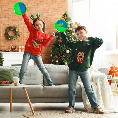 Enhanced Toss and Catch Ball Game Set for Children, Ideal for Indoor and Outdoor Play, Perfect Gift for Easter Baskets for Ages 3 to 12+
